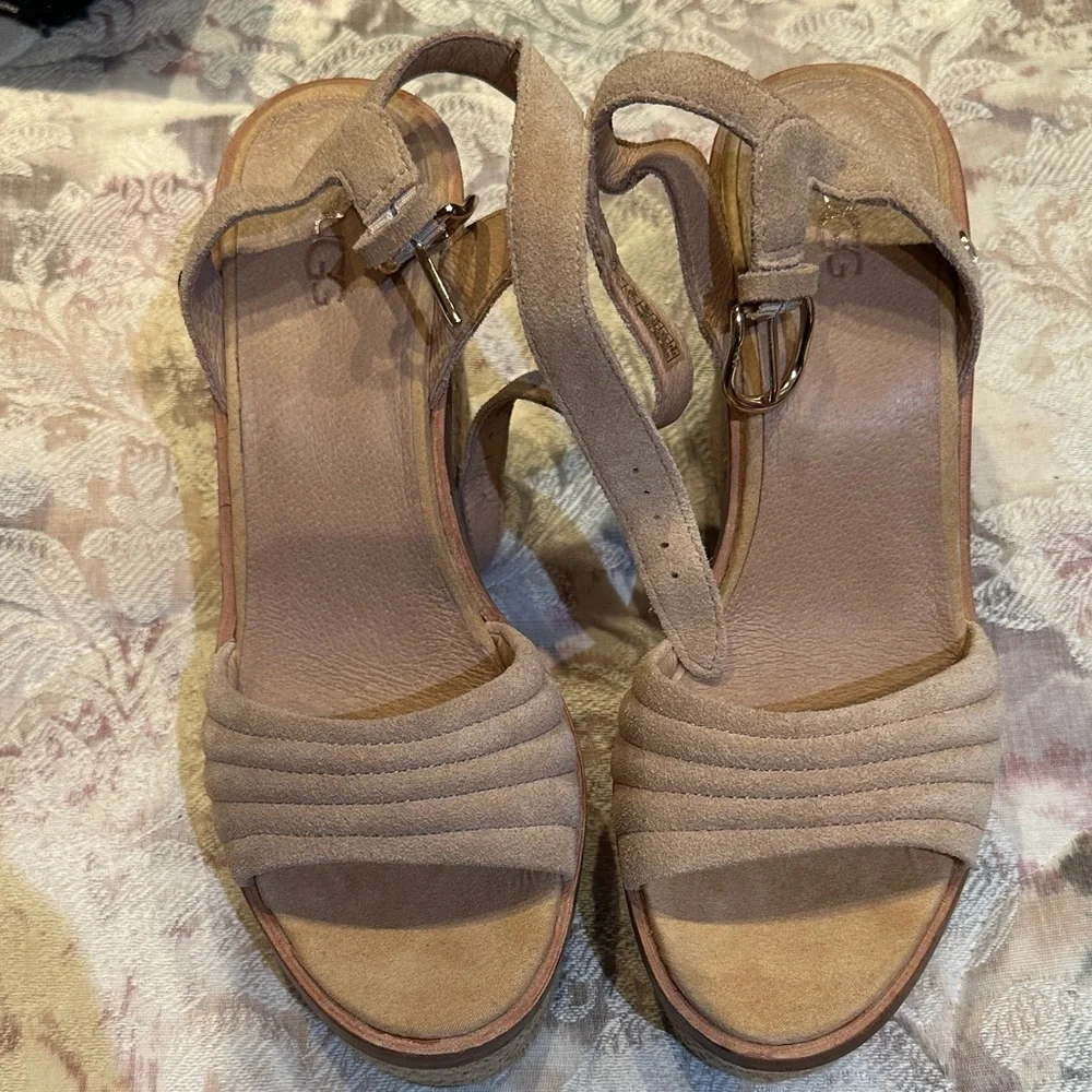 UGG Tan Suede Women's Sandals